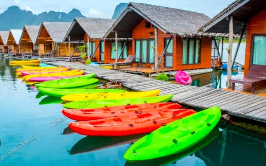 Khao Sok River & Jungle Bungalow Khao Sok National Park Esterno foto